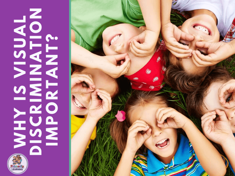 why is visual discrimination important?
