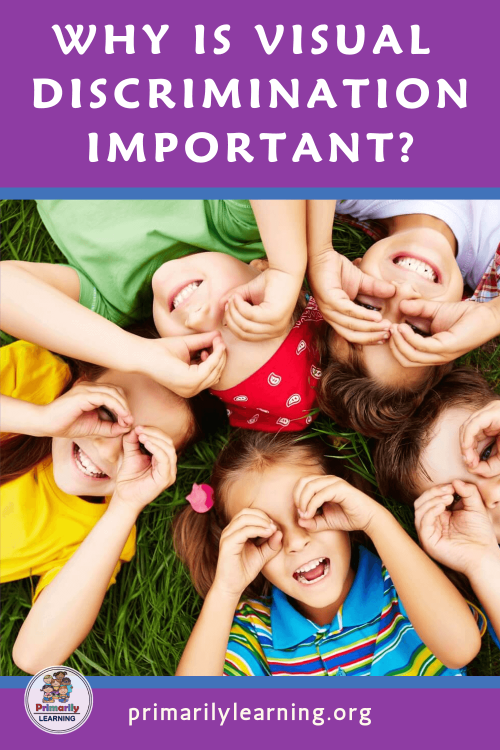 why is visual discrimination important