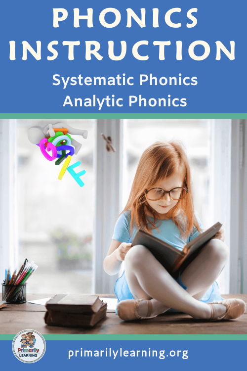 A young girl reading. Does she use Systematic Phonics or Analytic Phonics?