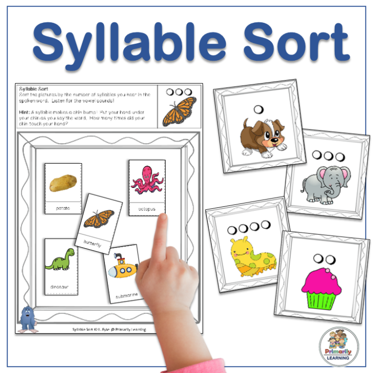 teach syllables with hands on activites 