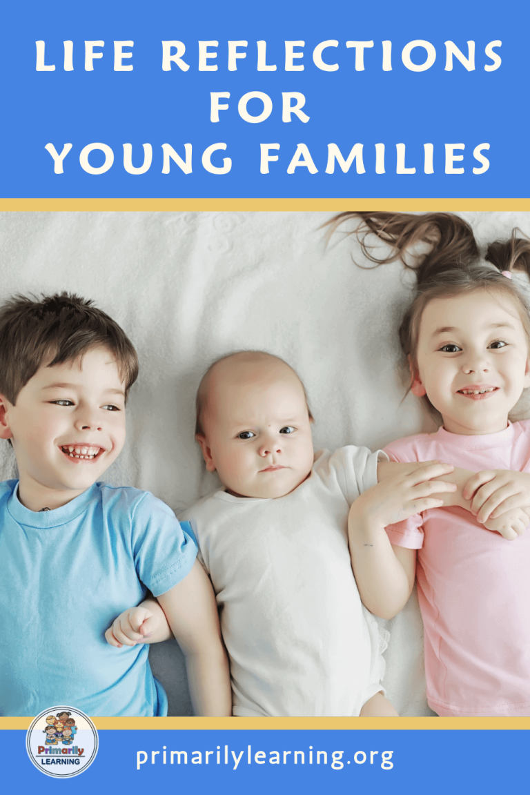 Growing Up Reflection Life Reflections on Growing Family | Primarily Learning