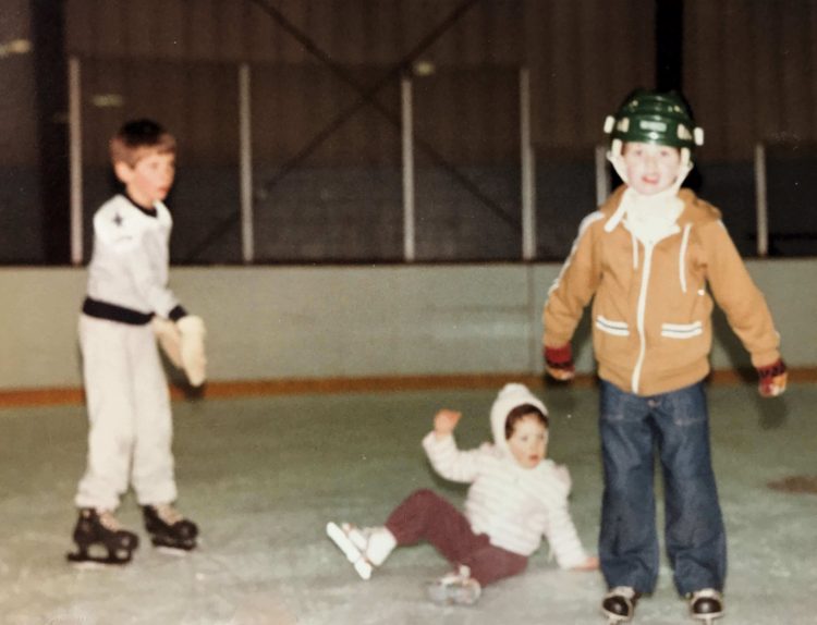 Life reflections on learning to skate.