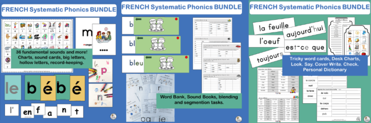 French early literacy at primarily learning