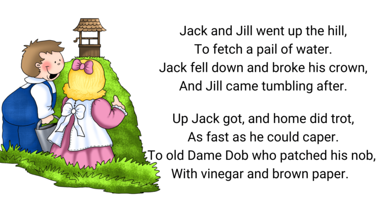 mother goose rhymes Jack and Jill