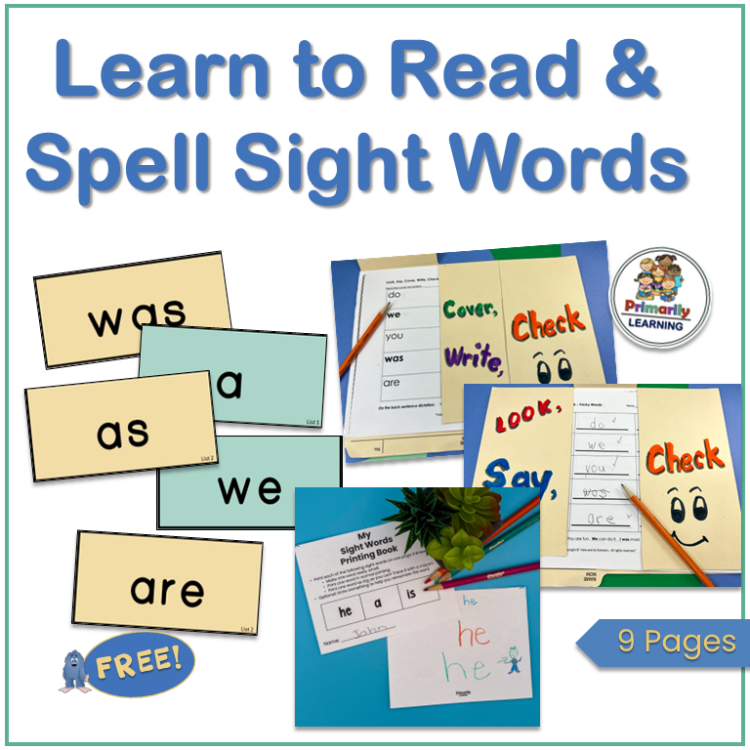 FREE sight word activities