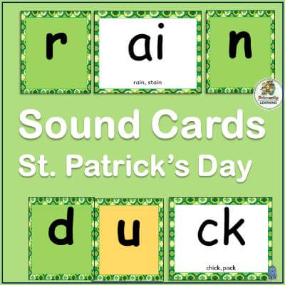 st patricks day 
 sound cards 