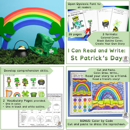 St Patrick's  Day emergent readers