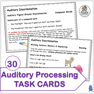 auditory processing auditory memory