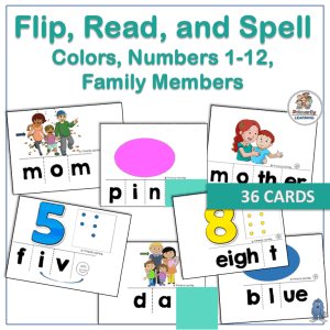 common nouns parts of speech blending phonics